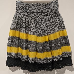 Mix Nouveau stretchy pattern y2k skirt